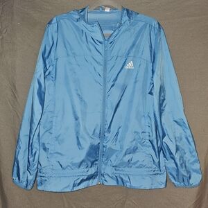 Adidas‎ Unisex Wind Rdy BLUE Windbreaker Outdoor Lightweight M